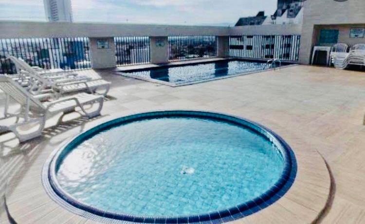 Flat -Hidromassagem Privativa E Piscina A 500 Mts Da Praia Sao Vicente  Exterior photo