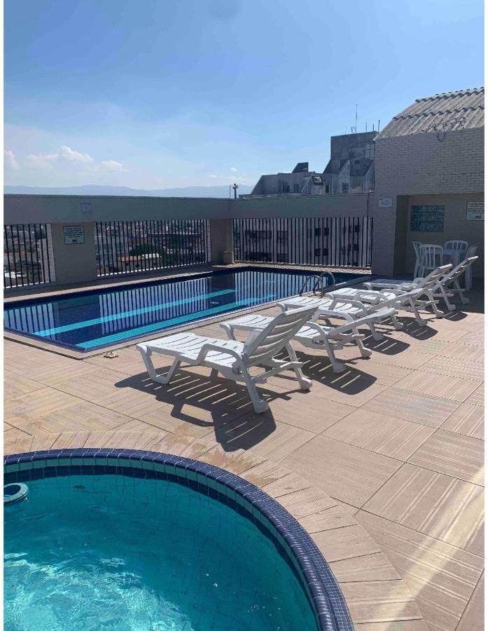 Flat -Hidromassagem Privativa E Piscina A 500 Mts Da Praia Sao Vicente  Exterior photo